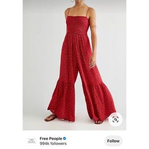 Free People - Little of Your Love Jumpsuit - Size XS - Excellent Used Condition